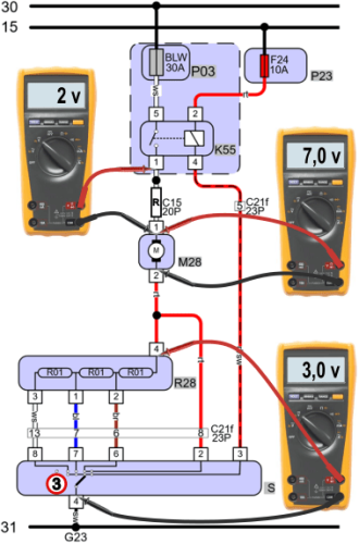 Interieurventilator-stand-3-storing-overgangsweerstand-in-plusdraad-motor